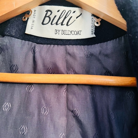 100% WOOL jacket in dark blue Billi BY BILLYCOAT - Picture 5 of 5